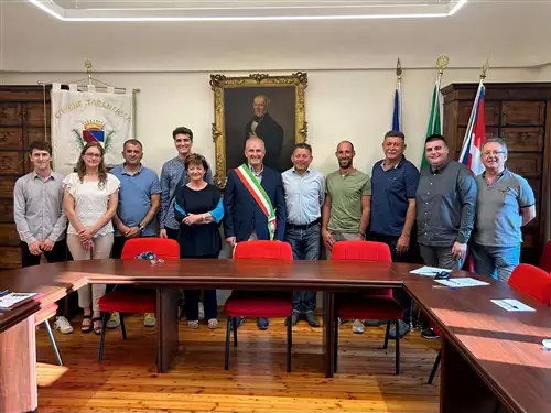 INSEDIATO IL NUOVO CONSIGLIO COMUNALE DI TARANTASCA CON GIANCARLO ARMANDO SINDACO 
