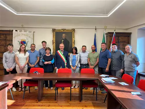 INSEDIATO IL NUOVO CONSIGLIO COMUNALE DI TARANTASCA CON GIANCARLO ARMANDO SINDACO 
