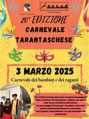 GRANDE FESTA ALLA CORTE DI CAVALIER CARANTA E MADAMA TARANTASIA