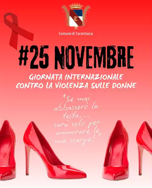 #25NOVEMBRE - GIORNATA INTERNAZIONALE CONTRO LA VIOLENZA SULLE DONNE