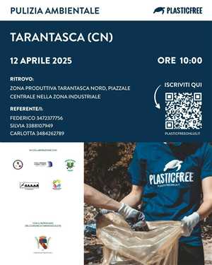 CLEAN UP PLASTIC FREE A TARANTASCA: UNISCITI A NOI!