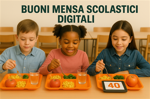 Nuovo portale e APP per la gestione digitale buoni mensa Infanzia e Primaria â€“ A.S. 2025/2026