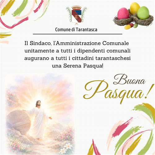 Auguri di buona Pasqua