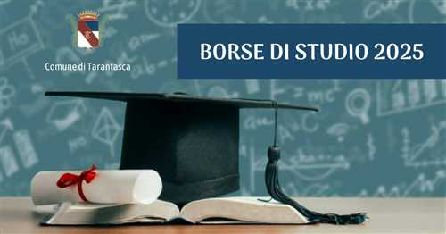 BORSE DI STUDIO UNIVERSITARIE - ANNO 2025