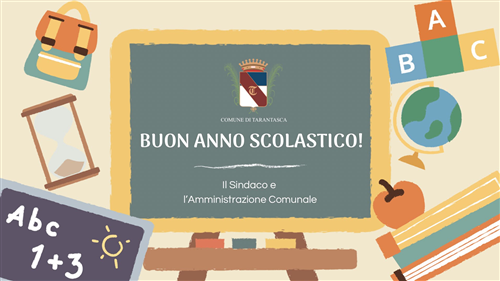 Buon Anno Scolastico 2026/2027