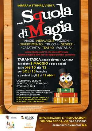 SCUOLA DI MAGIA A TARANTASCA