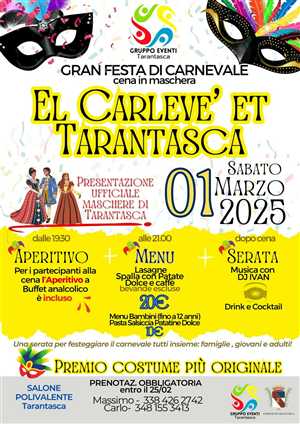 EL CARLEVÈ ET TARANTASCA