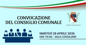 Convocazione del Consiglio Comunale