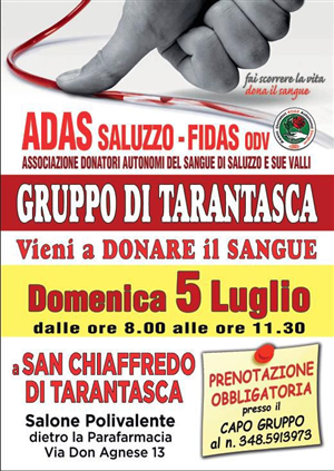 Giornata della donazione del sangue