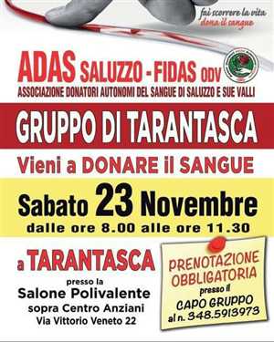 GIORNATA DELLA DONAZIONE DEL SANGUE