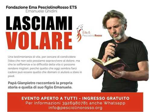 "LASCIAMI VOLARE" - Una serata per riflettere, emozionarsi, rinascere.
