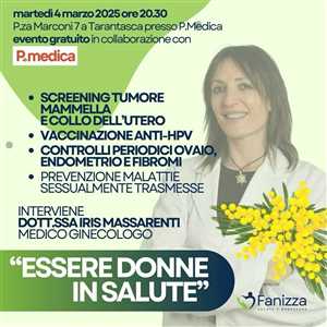 ESSERE DONNE IN SALUTE