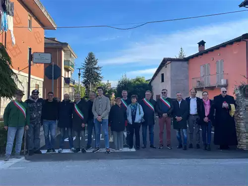 INAUGURATA LA NUOVA PIAZZA INTITOLATA AL DOTT. ALBERTO ROSSO