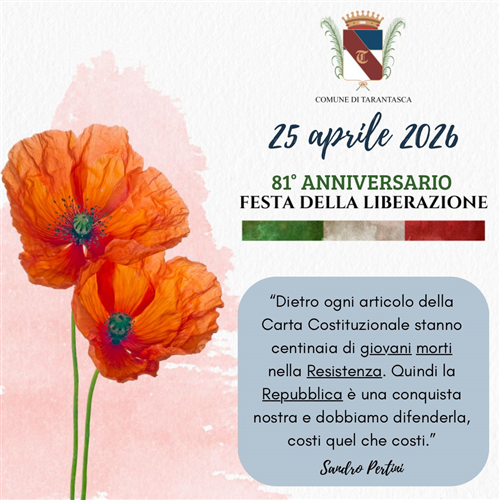 25 aprile - Festa della Liberazione
