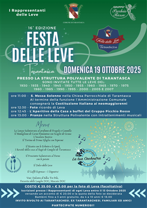 Festa delle Leve 2025