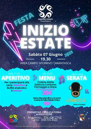 FESTA INIZIO ESTATE