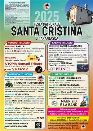 FESTA PATRONALE DI SANTA CRISTINA