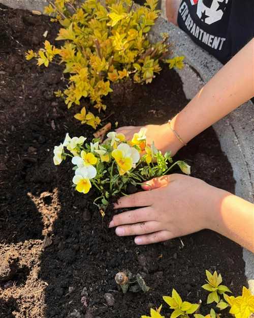 I BAMBINI DELLA PRIMARIA CON IL “POLLICE VERDE”