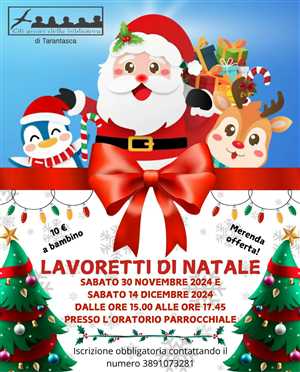 LAVORETTI DI NATALE PER BAMBINI