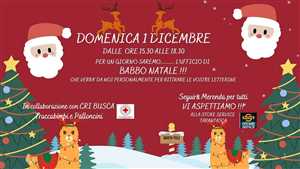 IL NEGOZIO STORE SERVICE DI TARANTASCA SI TRASFORMA NELL'UFFICIO DI BABBO NATAL
