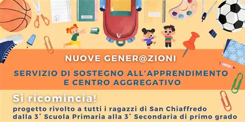 NUOVE GENER@ZIONI A SAN CHIAFFREDO
