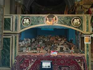 PRESEPE MECCANICO NELLA CHIESA PARROCCHIALE DI SAN BERNARDO