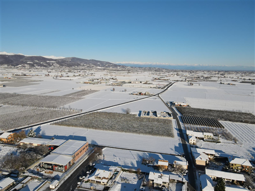 Il fascino del primo manto bianco su Tarantasca