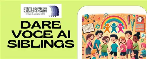 DARE VOCE AI SIBLINGS: UN EVENTO PER GENITORI ED INSEGNANTI
